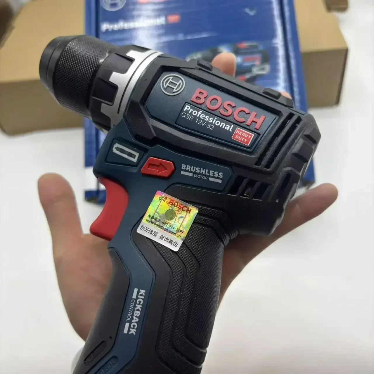 Power Tools Professional - ボッシュ プロフェッショナル GSR 12V-32 ブラシレスコードレスドリルドライバー 32Nmトルク