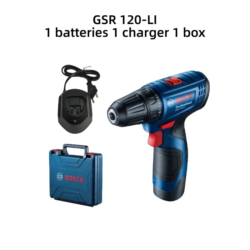 Power Tools Professional - ボッシュ GSR120-LI 電動ドリル 12V プロフェッショナルコードレスドライバー 充電式インパクトドリルドライバー