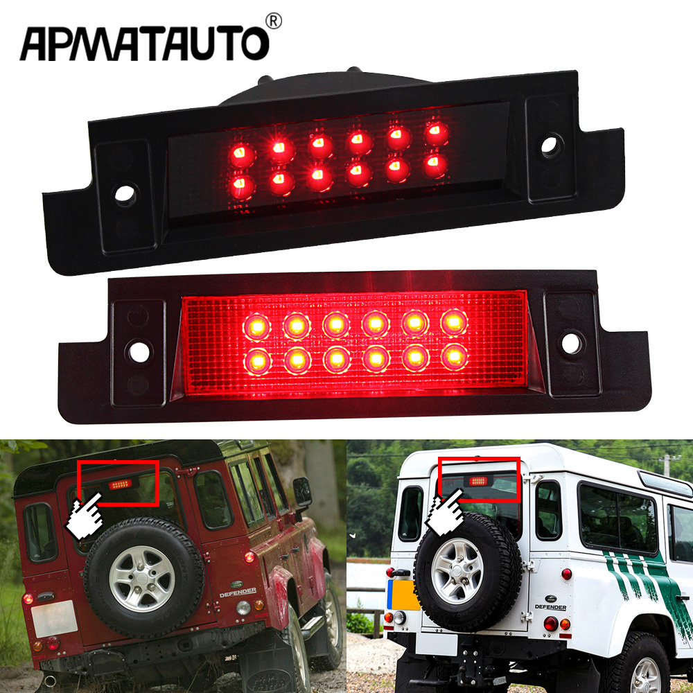Power Tools World - 1個高マウントledテール3rdブレーキランドローバーディスカバリーシリーズii 98-04ディフェンダーすべてモデル90/110/130 1990-2016