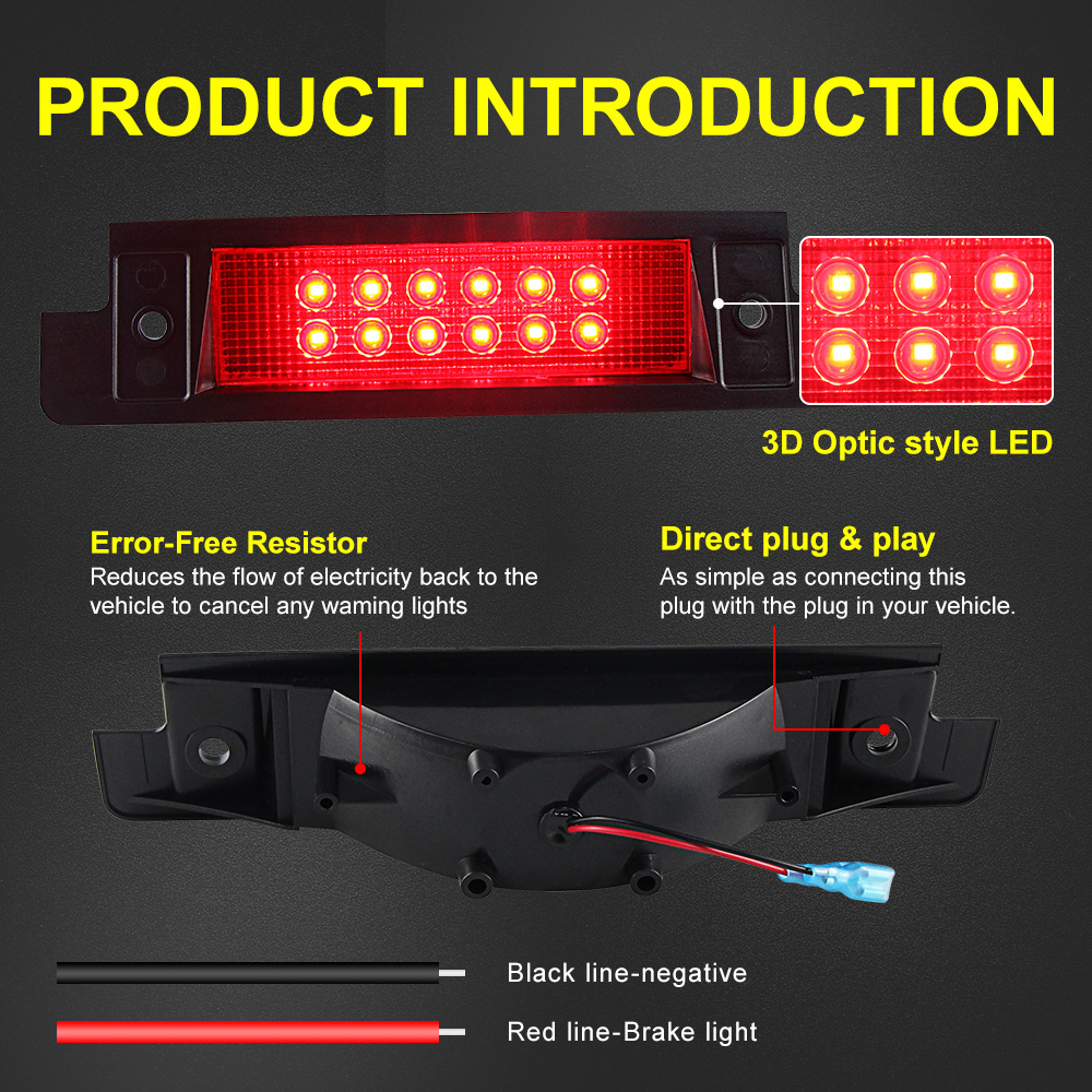 1個高マウントledテール3rdブレーキランドローバーディス - Power Tools World のレビューと価格