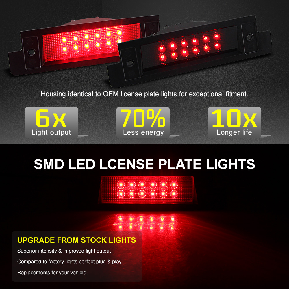 1個高マウントledテール3rdブレーキランドローバーディス - Power Tools World のレビューと価格