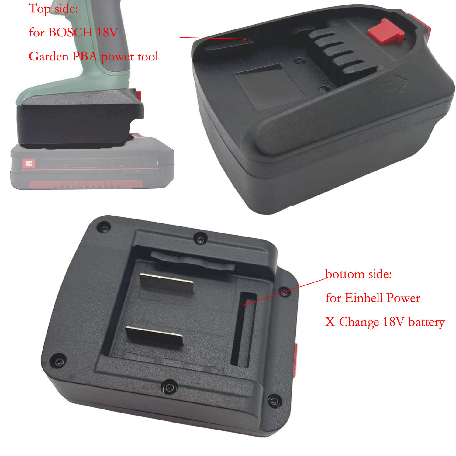 1pc バッテリーアダプターコンバーター交換部品電源 X-C - Power Xchange Tools のレビューと価格