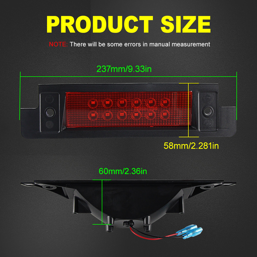 ハイマウントLEDブレーキランプアセンブリ,3番目と3番目の - Power Tools World のレビューと価格