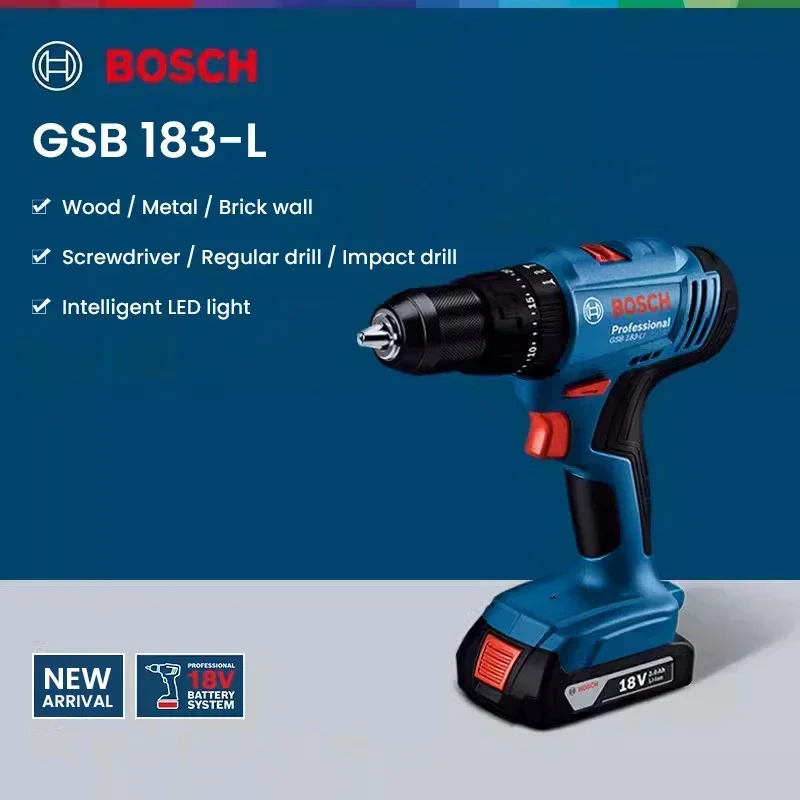 ボッシュ GSB183-LI 18V コードレス インパクト - Power Tools Electrical のレビューと価格