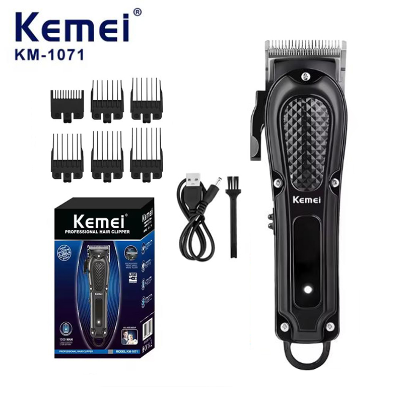 Kemei KM-1071 電動バリカン UBS 充電式コー - Power Xchange Tools のレビューと価格