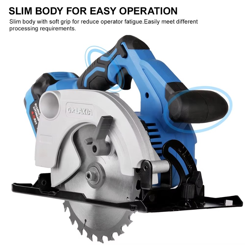 コードレス丸鋸 ハンドヘルド ポータブル リチウムイオン電池 - Power Tools Professional のレビューと価格