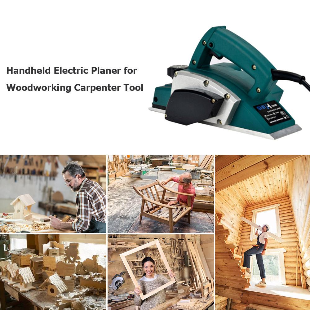 ハンドヘルド電動かんな多機能木工かんな面取りかんな調整可能な - Planer Handheld Electric のレビューと価格