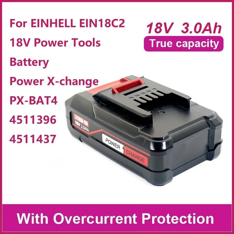 3000mAh 交換用バッテリー EIN18C2 リチウムイ - Power Xchange Tools のレビューと価格